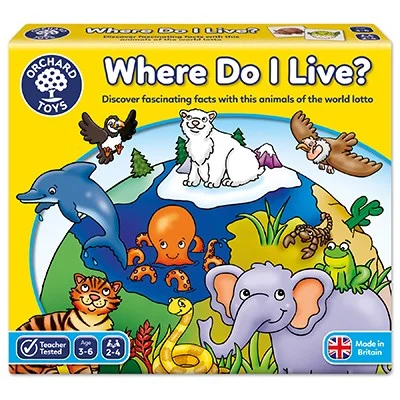 Where Do I Live Game, hra
