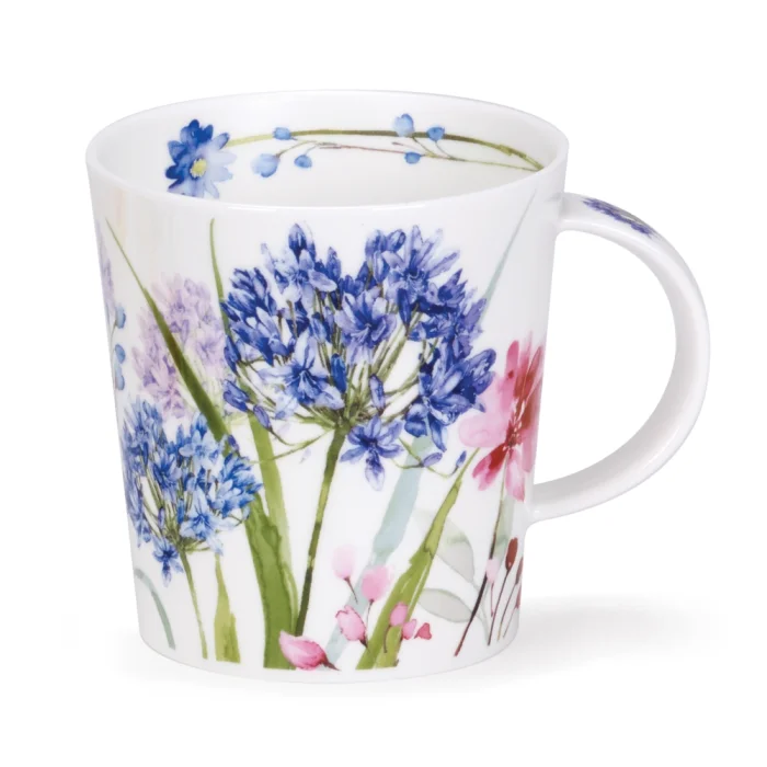 Wild Garden Agapanthus, porcelánový hrnček