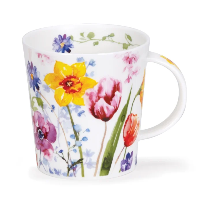 Wild Garden Daffodil, porcelánový hrnček