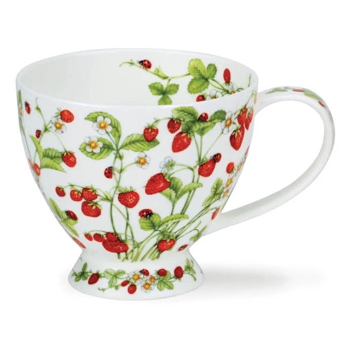 Wild Strawberry, porcelánový hrnček