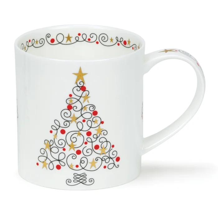 Christmas Tree, porcelánový hrnček