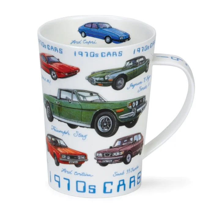 Classic Cars 1970, porcelánový hrnček