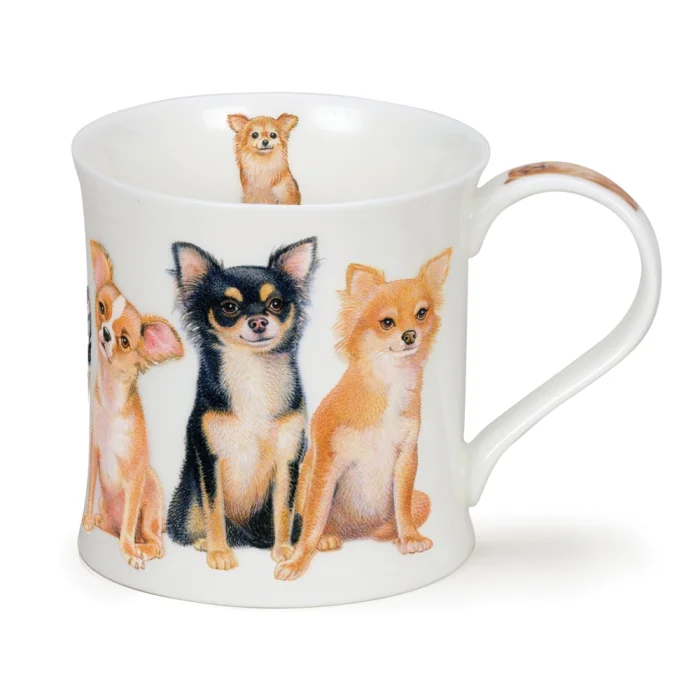 Designer Dogs Chihuahua, porcelánový hrnček