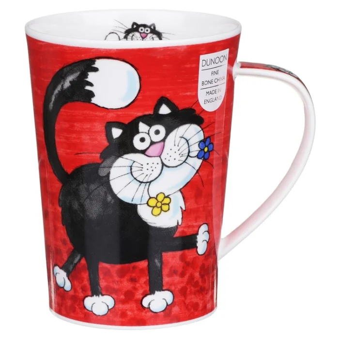 Funny Farm Cat, porcelánový hrnček