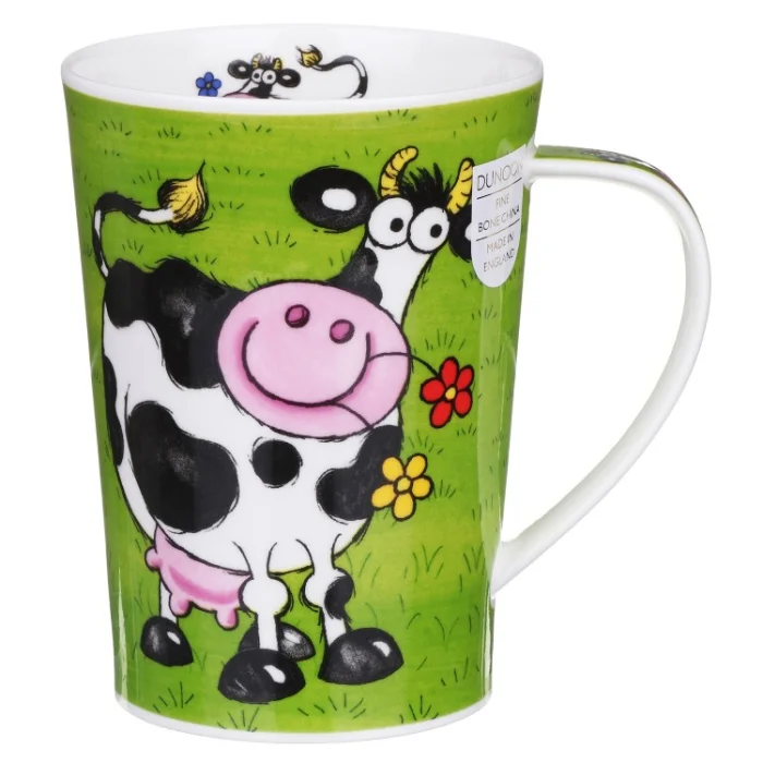 Funny Farm Cow, porcelánový hrnček