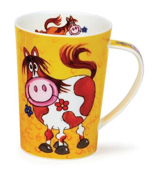 Funny Farm Horse, porcelánový hrnček