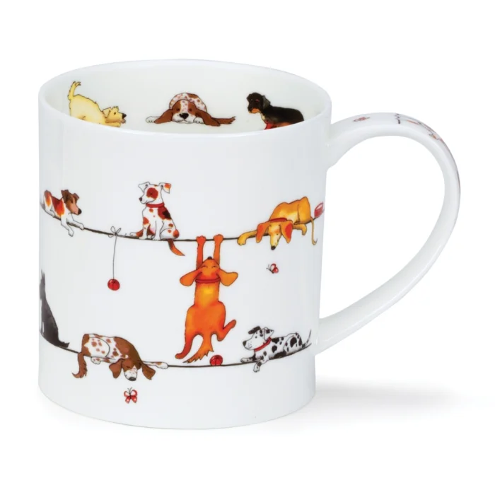 Live Wires Dogs, porcelánový hrnček