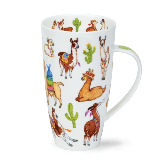 Llamarama, porcelánový hrnček