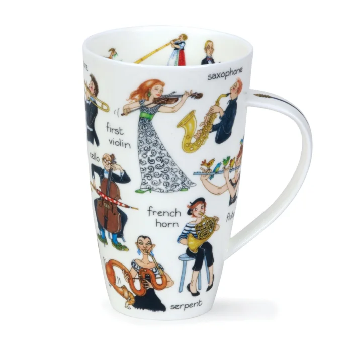 Musical Mayhem, porcelánový hrnček