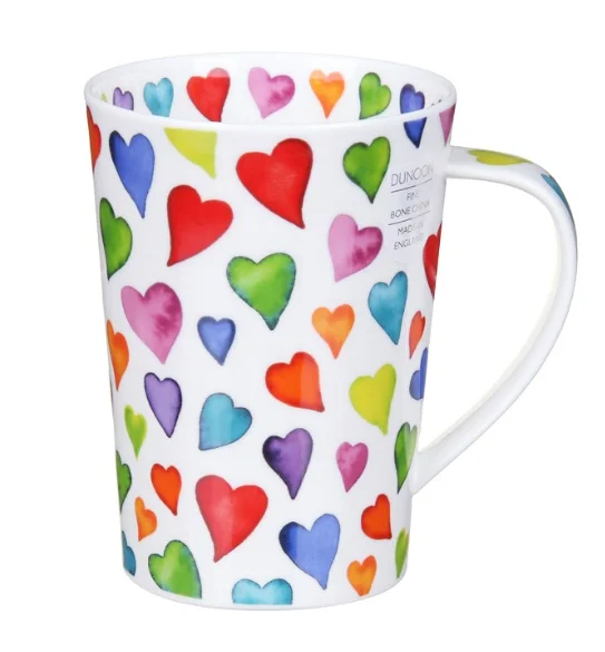 Warm Hearts, porcelánový hrnček