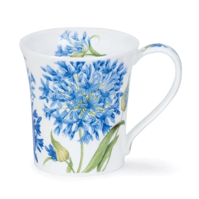 Agapanthus, porcelánová šálka