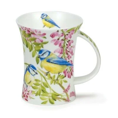 Birdsong Blue Tit, porcelánový hrnček