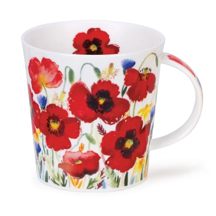 Campagne Poppy, porcelánový hrnček