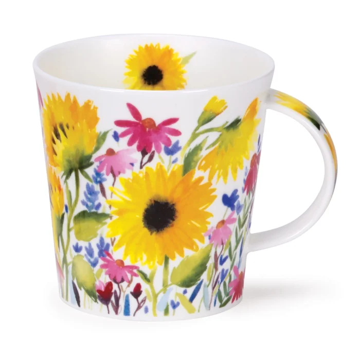 Campagne Sunflower, porcelánový hrnček