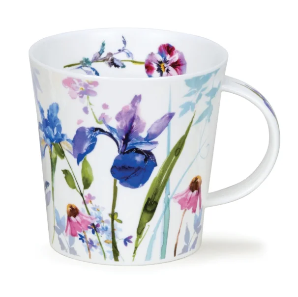 Country Garden Iris, porcelánový hrnček