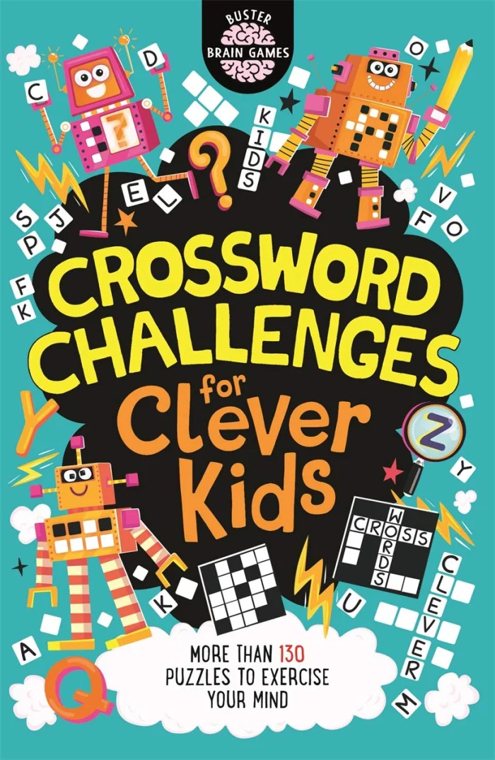 Crossword Challenge for Clever Kids, anglická kniha