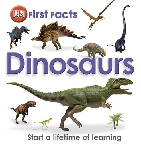 First Facts Dinosaurs, anglická kniha - leporelo