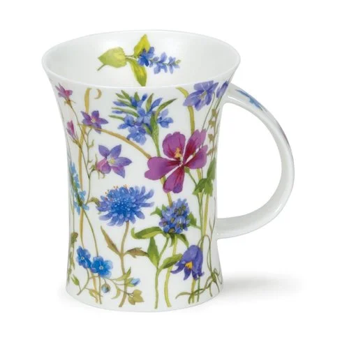 Meadow Lane Blue, porcelánový hrnček