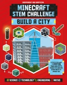 Minecraft STEM Challenge - Build a City, anglická kniha