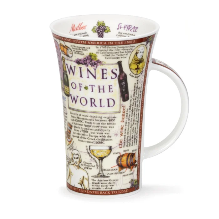 Wines of the World, porcelánový hrnček