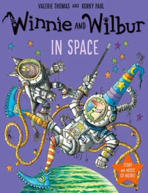 Winnie and Wilbur in Space, anglická kniha s CD