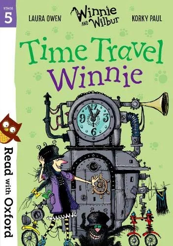 Winnie and Wilbur: Time Travel Winnie (L8/9), anglická kniha