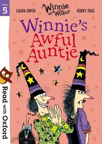 Winnie and Wilbur: Winnie's Awful Auntie (L8/9), anglická kniha