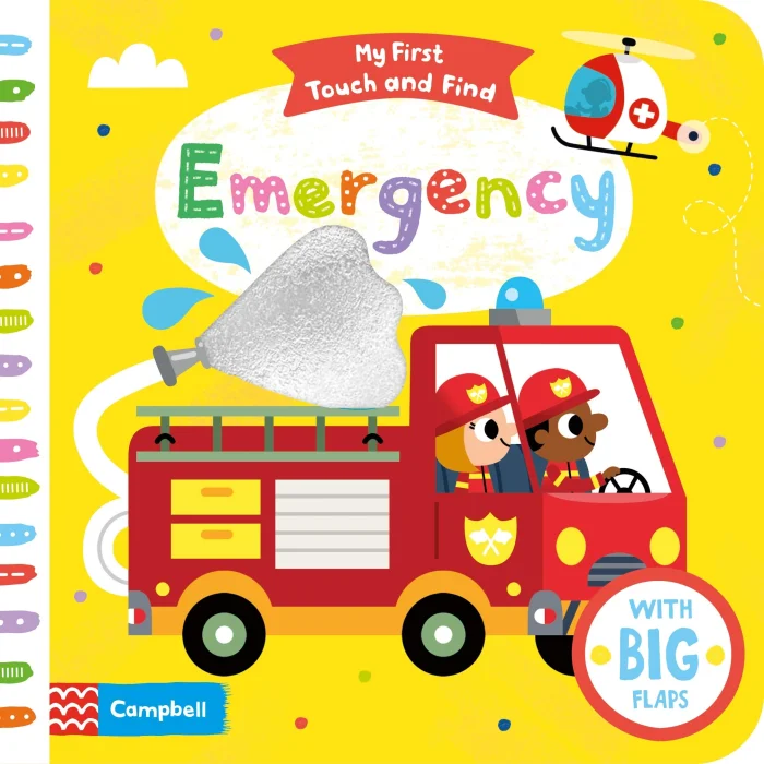 Emergency, anglická kniha - leporelo