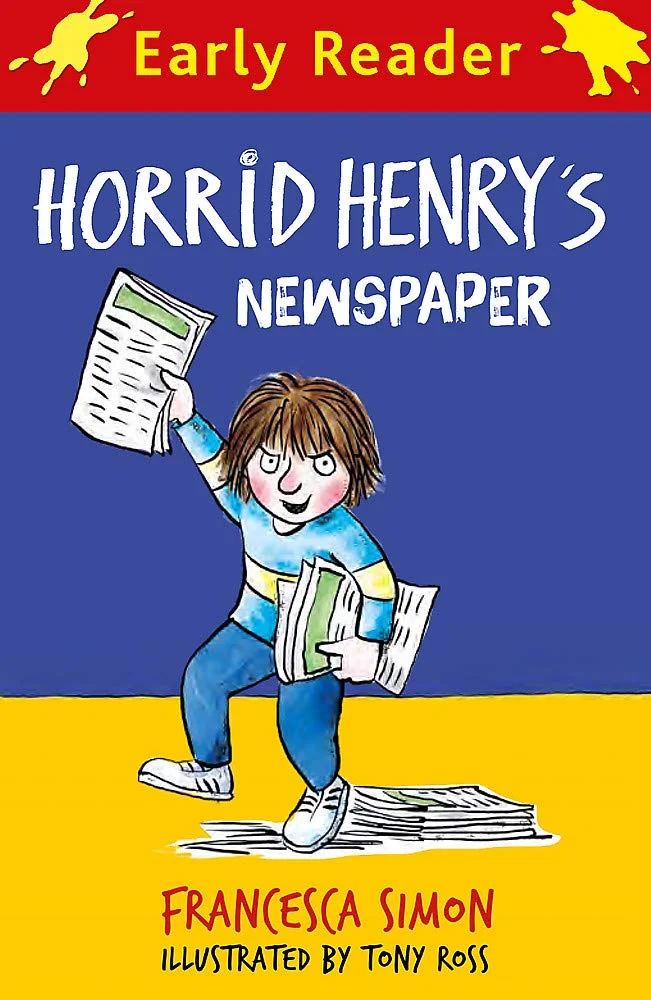 Horrid Henry's Newspaper, anglická kniha