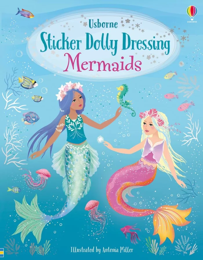 Mermaids, nálepkový zošit