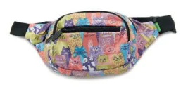 Multiple Cats - Foldable Bum Bag, skladacia ľadvinka