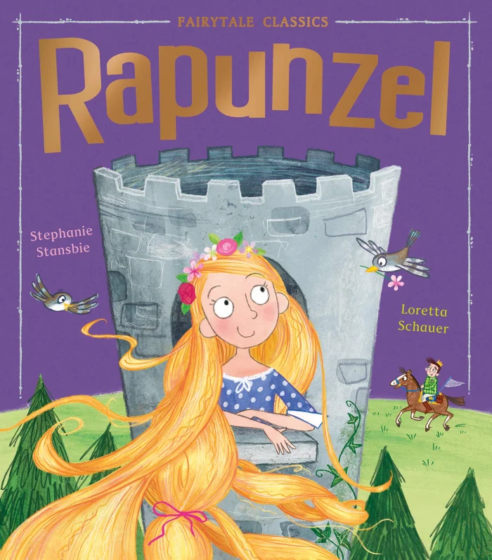 Rapunzel, anglická kniha