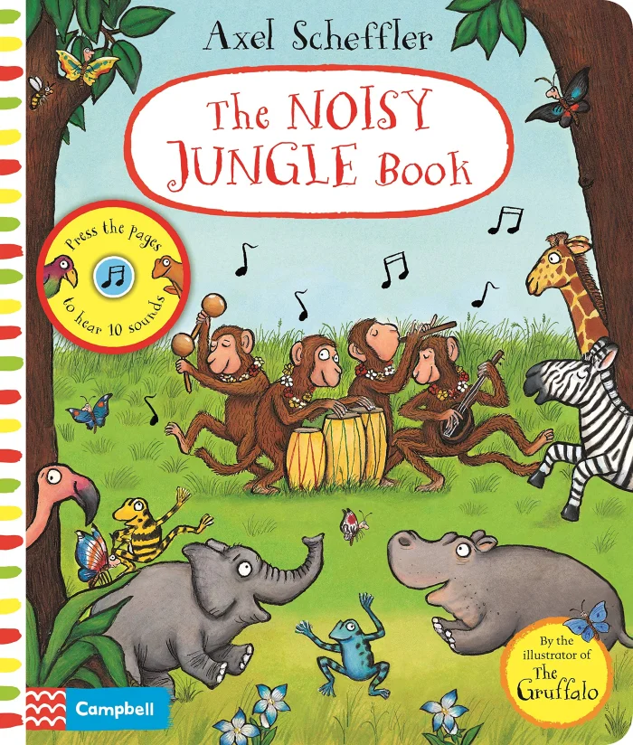 The Noisy Jungle Book, leporelo so zvukmi