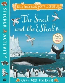 The Snail and the Whale Sticker Book, nálepkový zošit