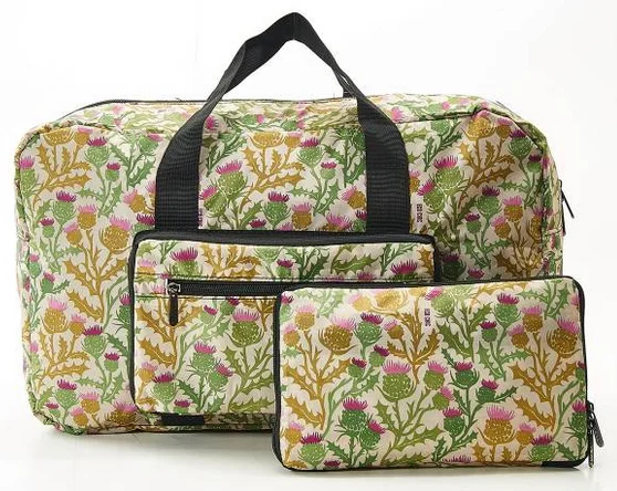 Thistle Beige - Foldable Holdall, skladacia cestovná taška