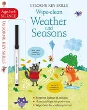 Wipe-Clean Weather and Seasons, zošit s úlohami