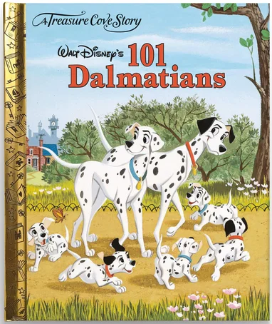 101 Dalmatians, anglická kniha