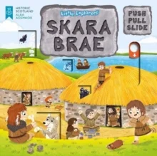 Skara Brae, anglická kniha - leporelo