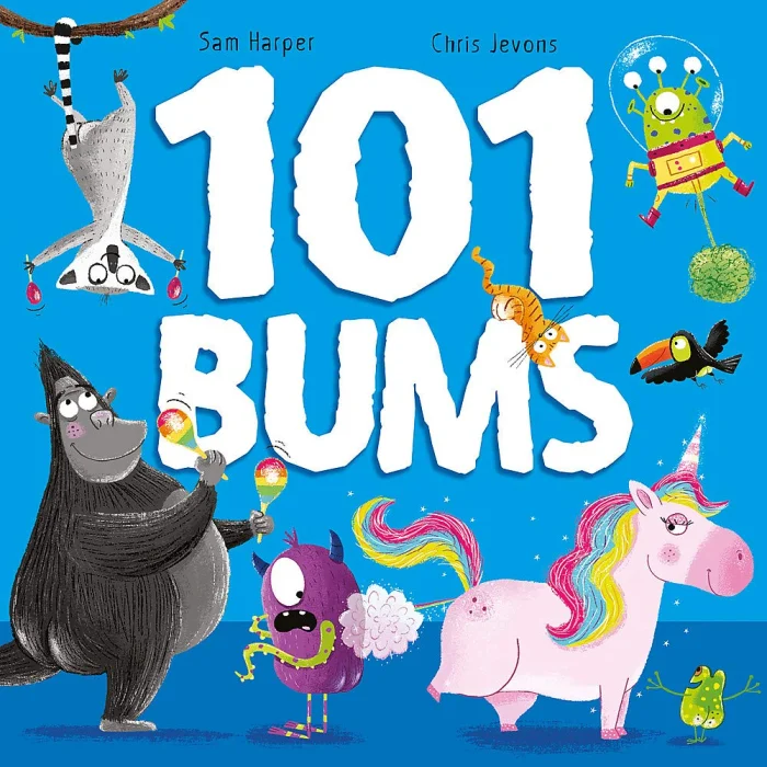 101 Bums, anglická kniha