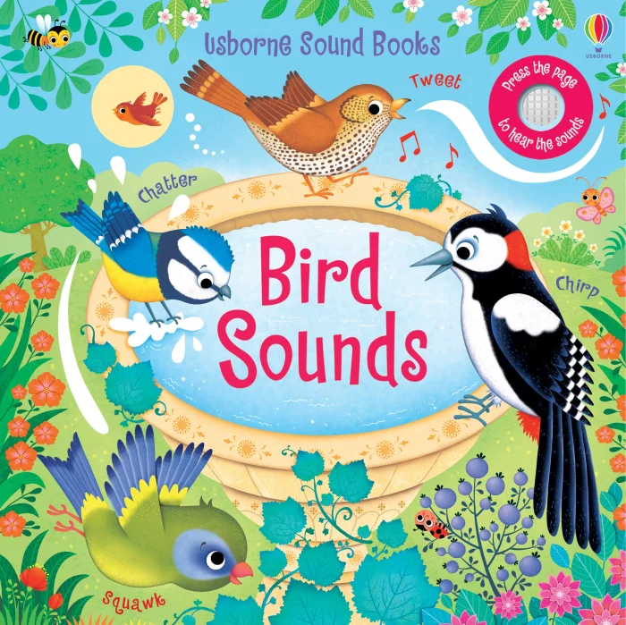 Bird Sounds, anglická kniha - zvukové leporelo