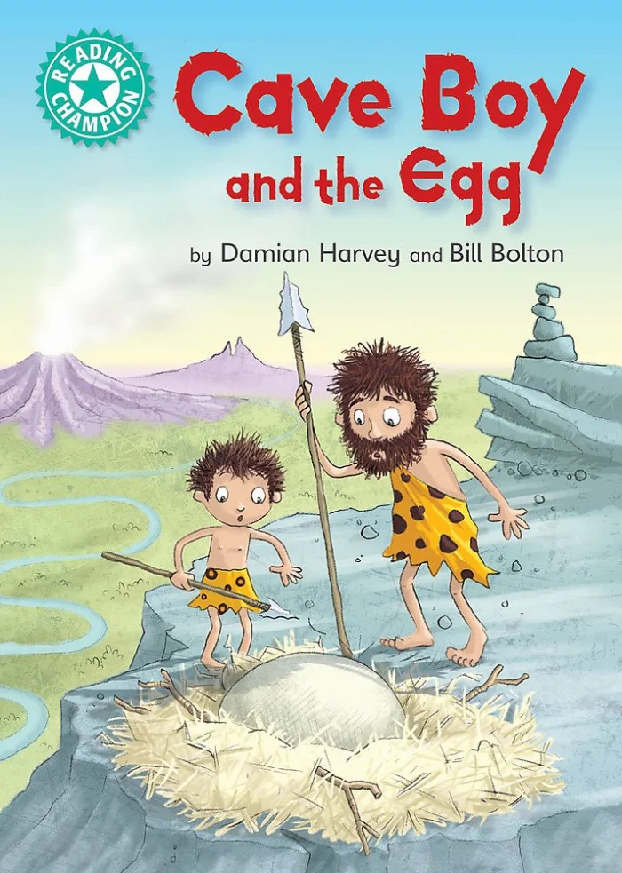 Cave Boy and the Egg (L7), anglická kniha