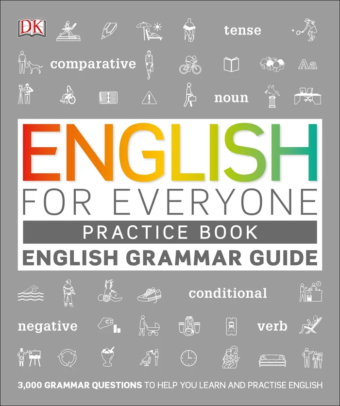 English Grammar Guide Practice Book, anglická kniha