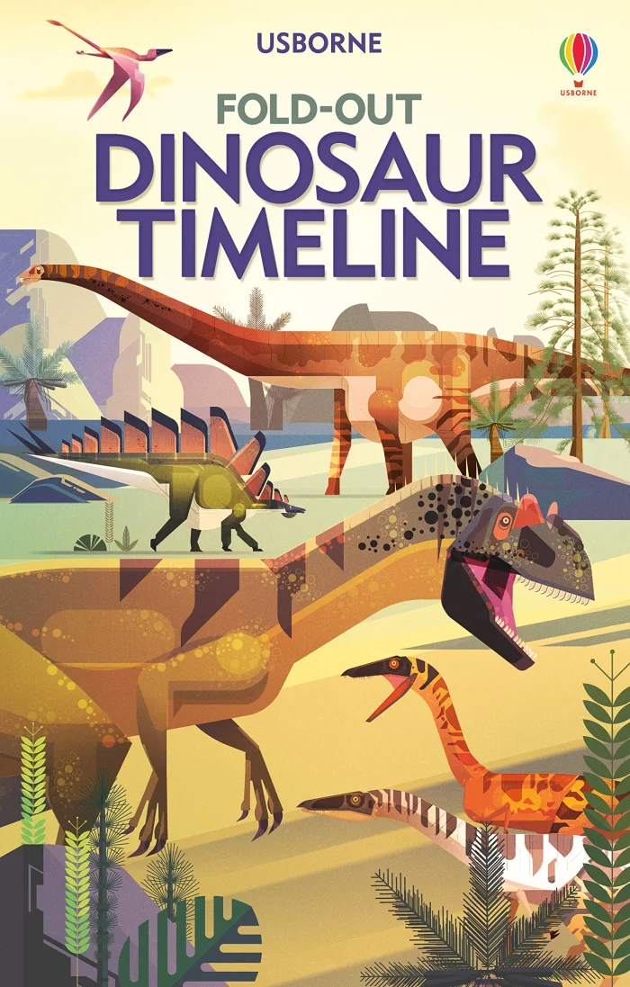 Fold-Out Dinosaur Timeline, anglická kniha