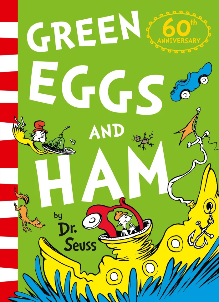 Green Eggs and Ham, anglická kniha
