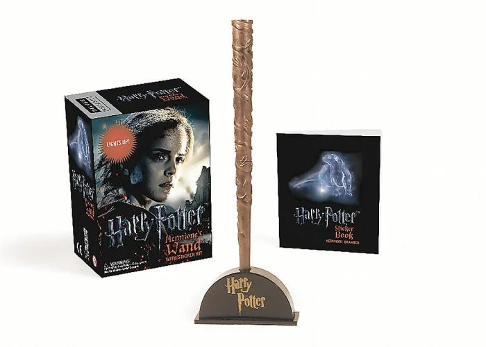 Harry Potter Hermione's Wand and Sticker Kit: Lights Up!, darčekový predmet