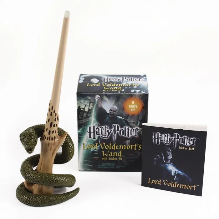 Harry Potter Voldemort's Wand with Sticker Kit: Lights Up!, darčekový predmet