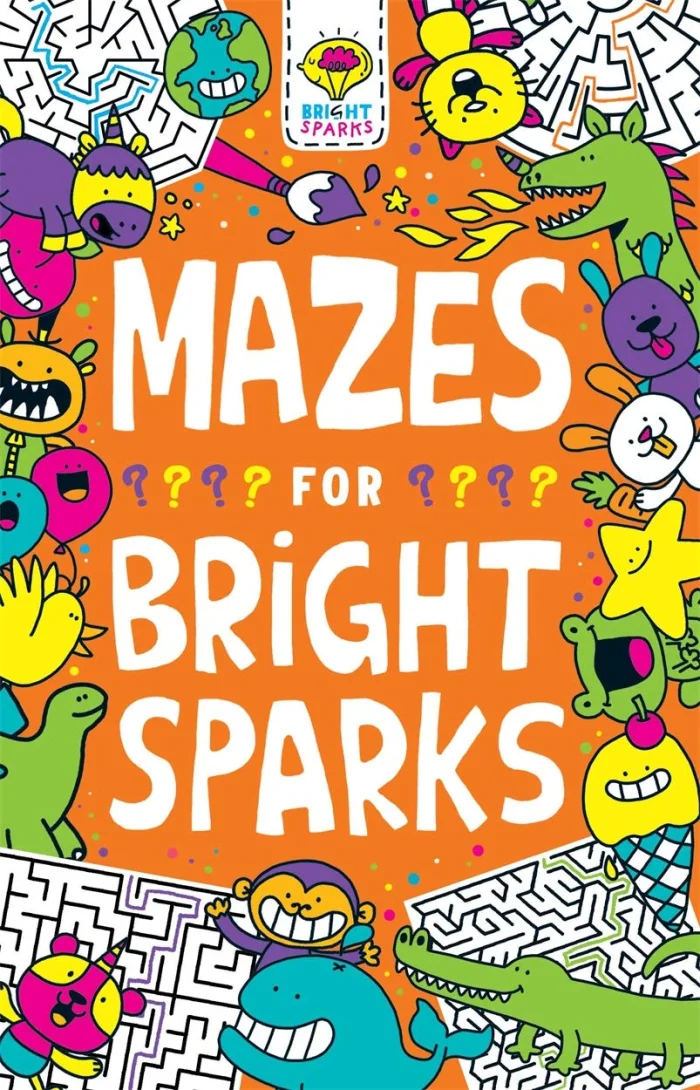 Mazes for Bright Sparks : Ages 7 to 9, anglická kniha