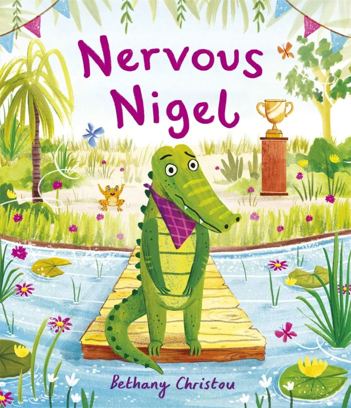 Nervous Nigel, anglická kniha
