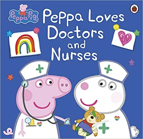 Peppa Loves Doctors and Nurses, anglická kniha