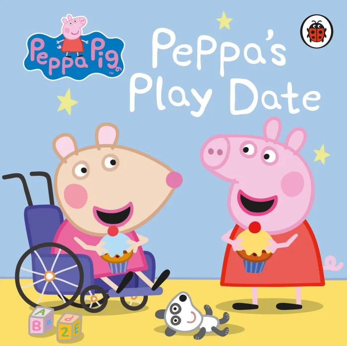 Peppa's Play Date, anglická kniha - leporelo